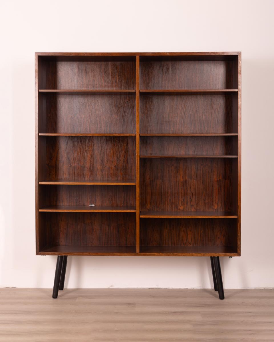 Danish Rosewood Bookcase 60s Design Gunni Omann for Omann Jun Møbelfabrik For Sale 3