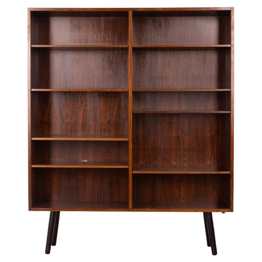 Danish Rosewood Bookcase 60s Design Gunni Omann for Omann Jun Møbelfabrik