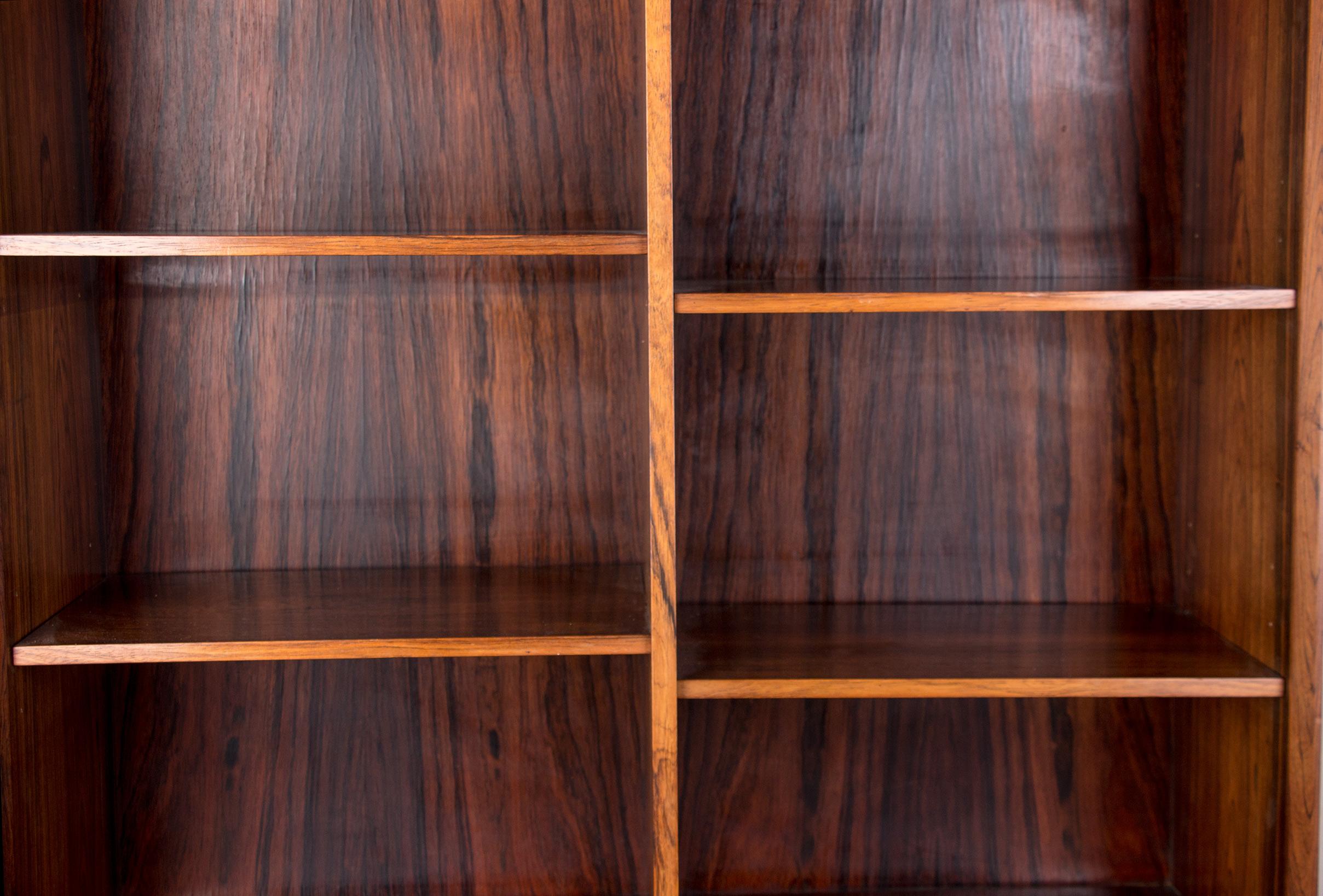 Danish Rosewood Bookcase by Ejvind a Johansson for Ivan Gern, 1960 4