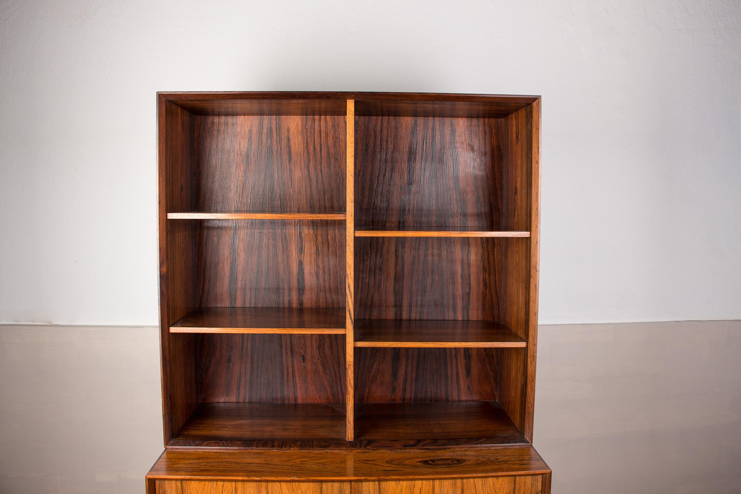 Danish Rosewood Bookcase by Ejvind a Johansson for Ivan Gern, 1960 5