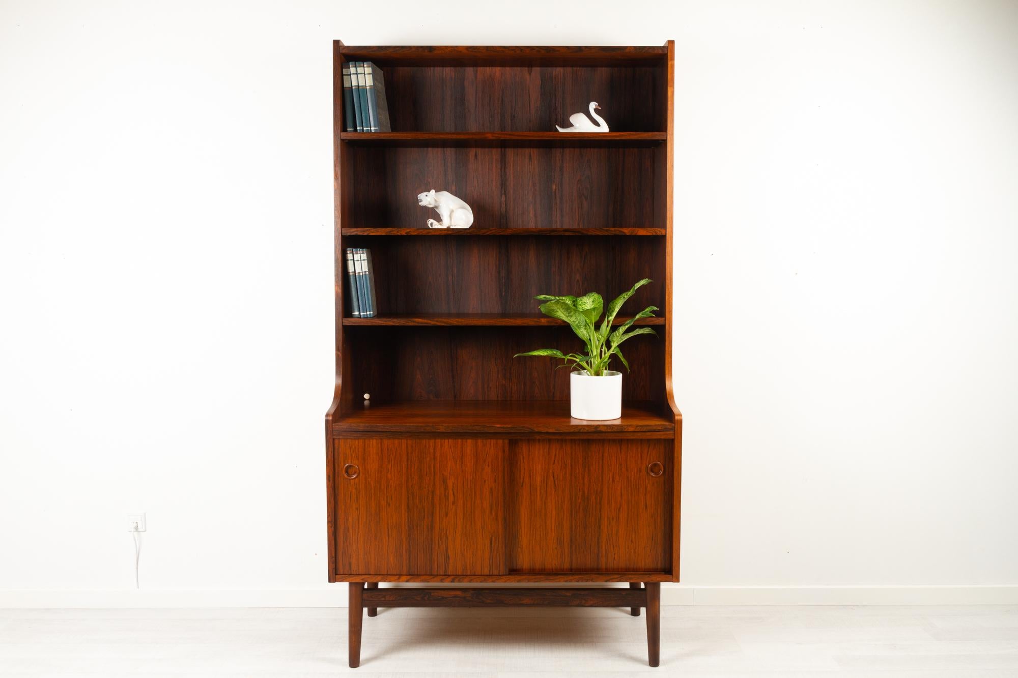 Danish Rosewood Bookcase by Johannes Sorth, 1960s 12