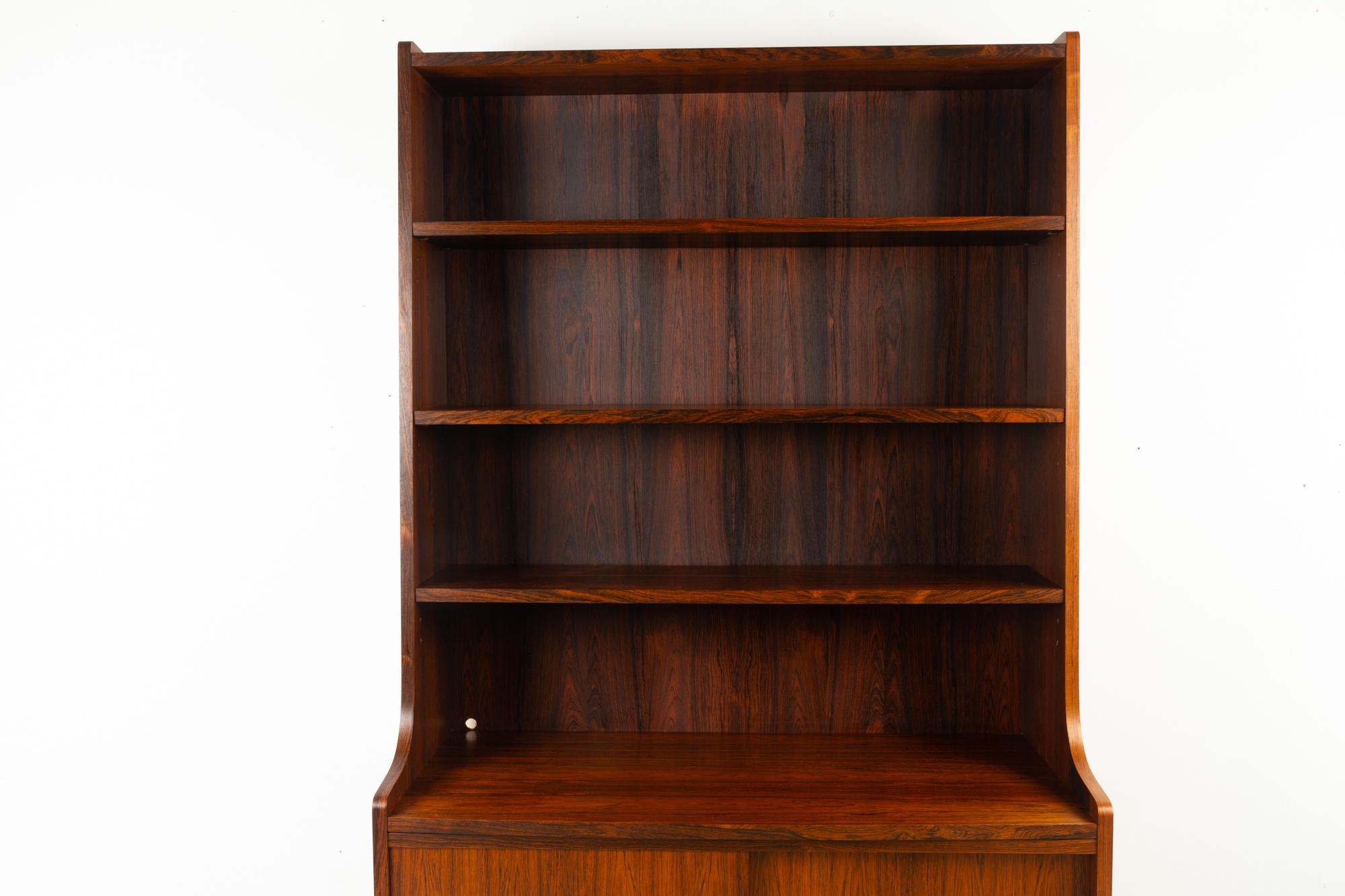 Mid-20th Century Danish Rosewood Bookcase by Johannes Sorth, 1960s