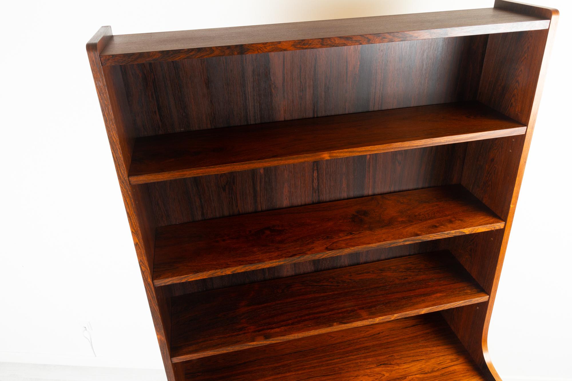 Danish Rosewood Bookcase by Johannes Sorth, 1960s 1