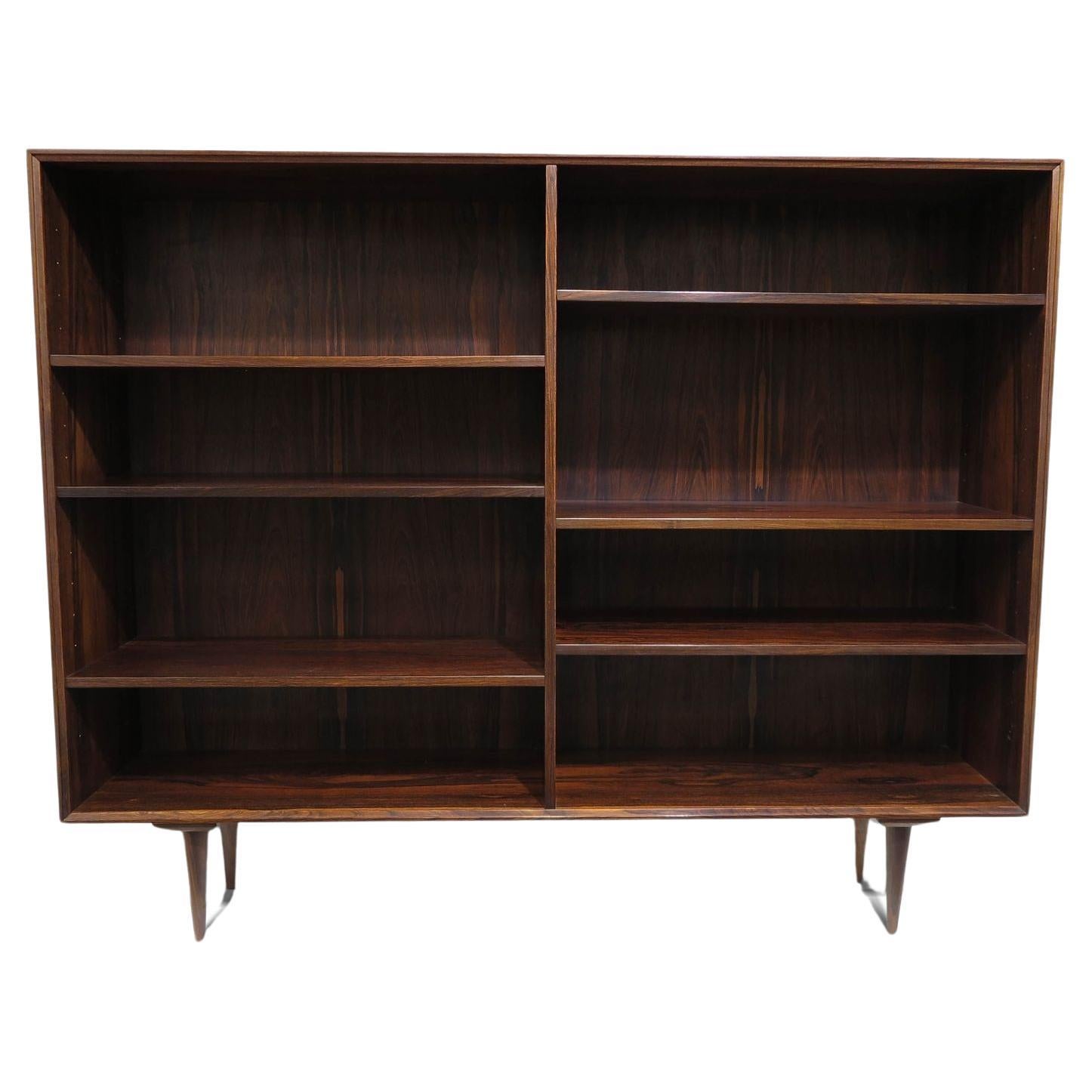 Danish Rosewood Bookcase For Sale