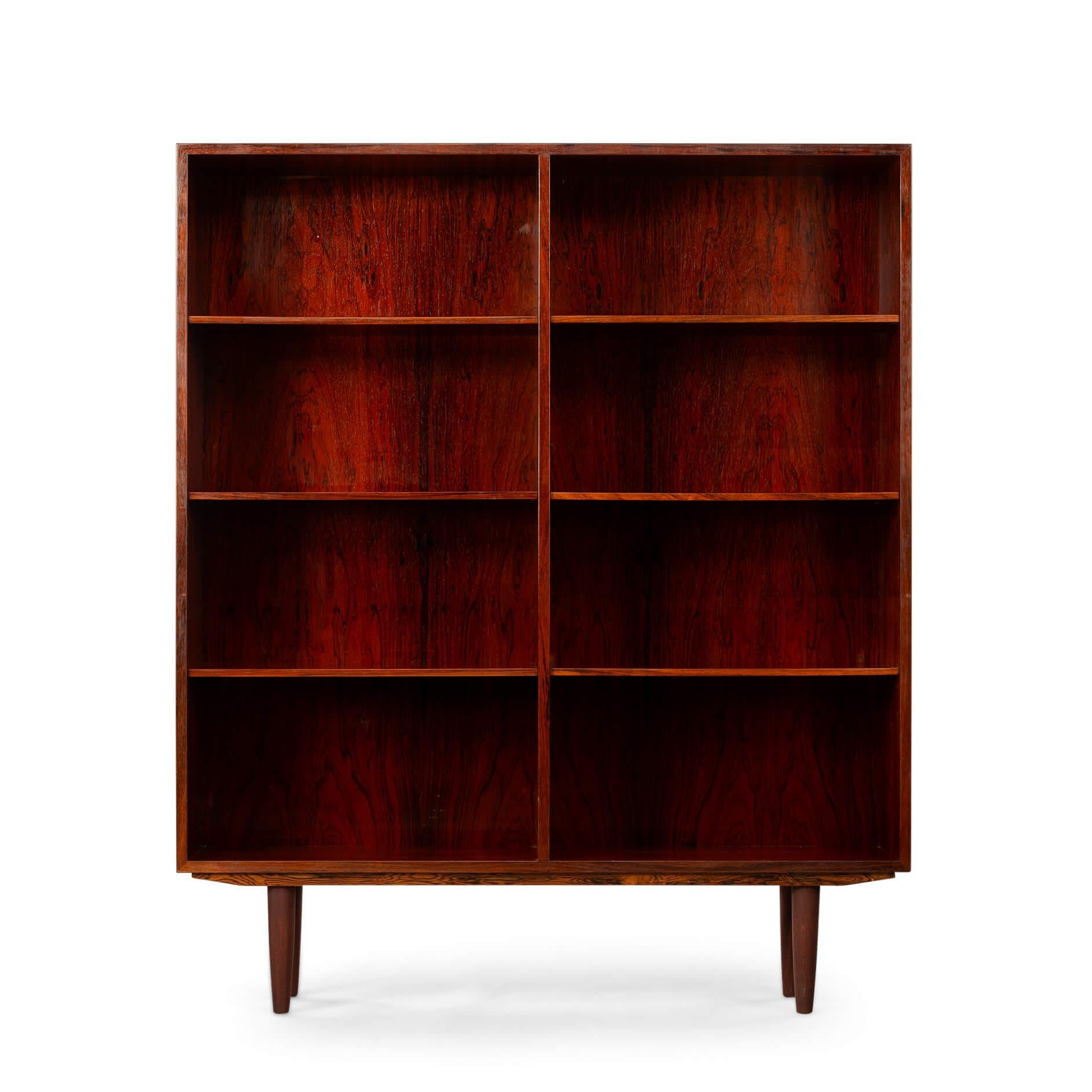 Danish Rosewood Bookcase Model 6 by Gunni Omann for Omann Jun Mobelfabrik, 1960s