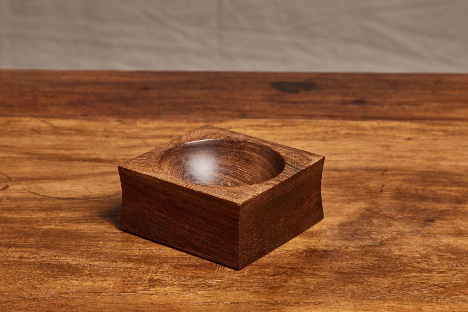 20th Century Danish Rosewood Bowl