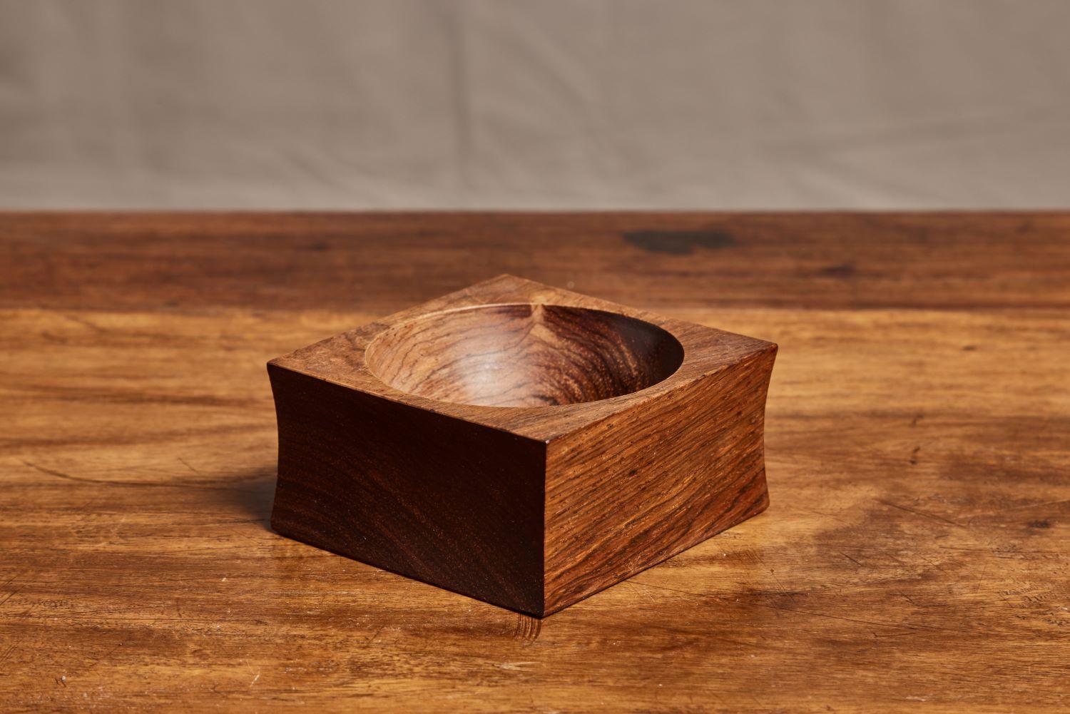 20th Century Danish Rosewood Bowl