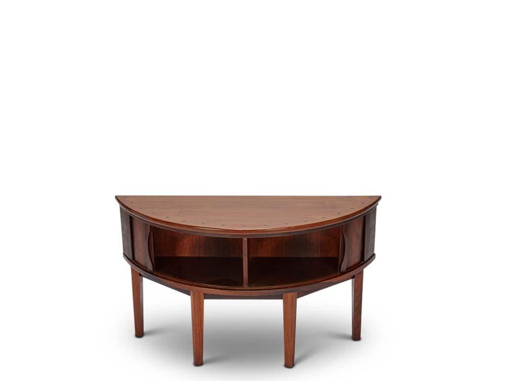 Mid-Century Modern Danish Rosewood Cabinet / Side Table For Sale