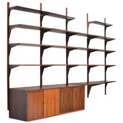 Danish Rosewood Cado Wall Unit by Poul Cadovius