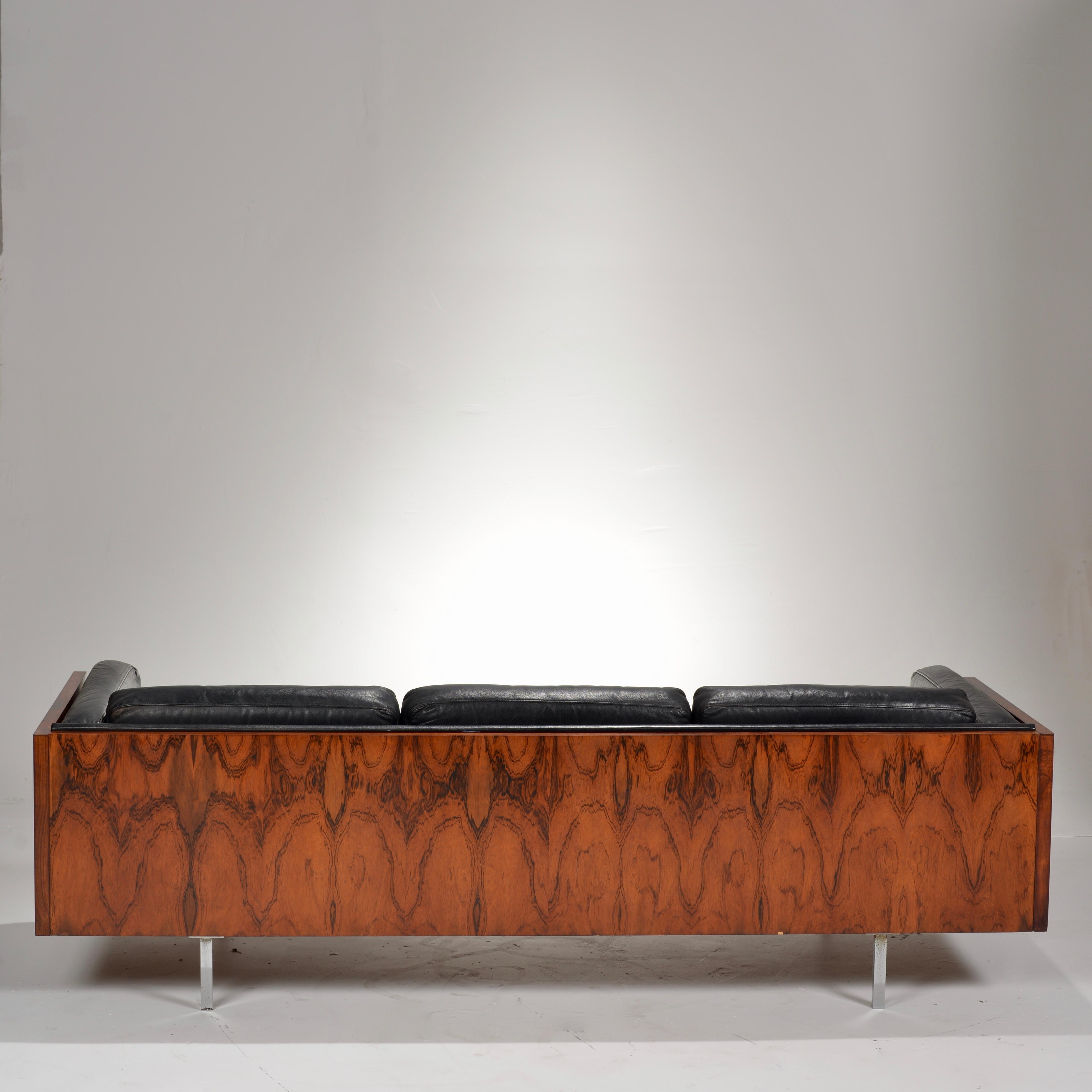 Danish Rosewood Case Sofa by Jydsk Mobelvaerk 4