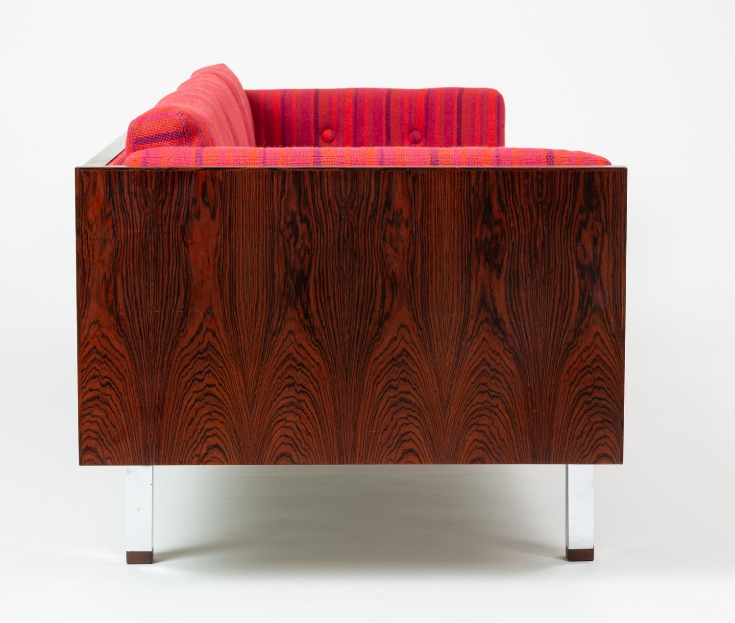 Danish Rosewood Case Sofa by Jydsk Mobelvaerk 4