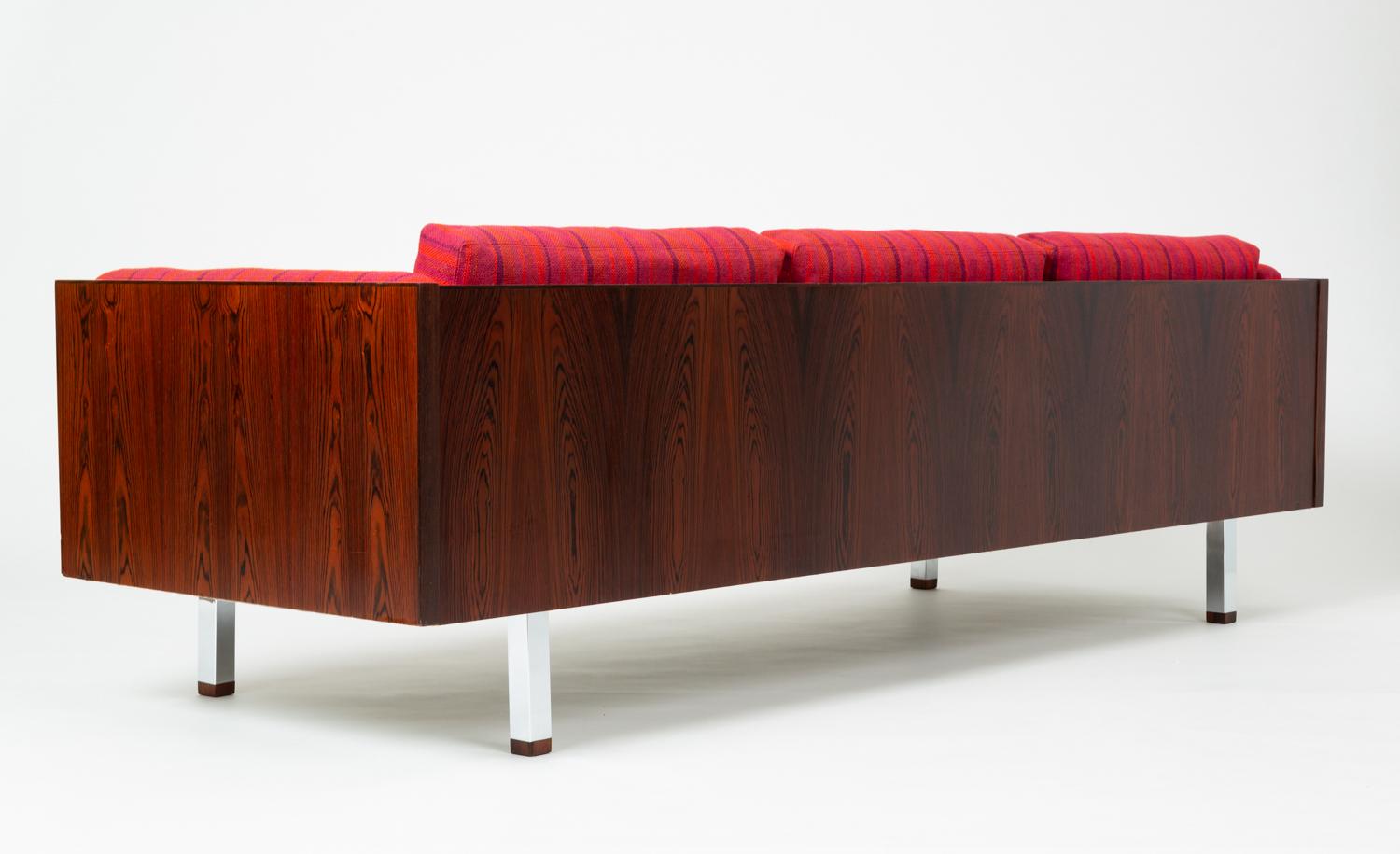 Danish Rosewood Case Sofa by Jydsk Mobelvaerk 2