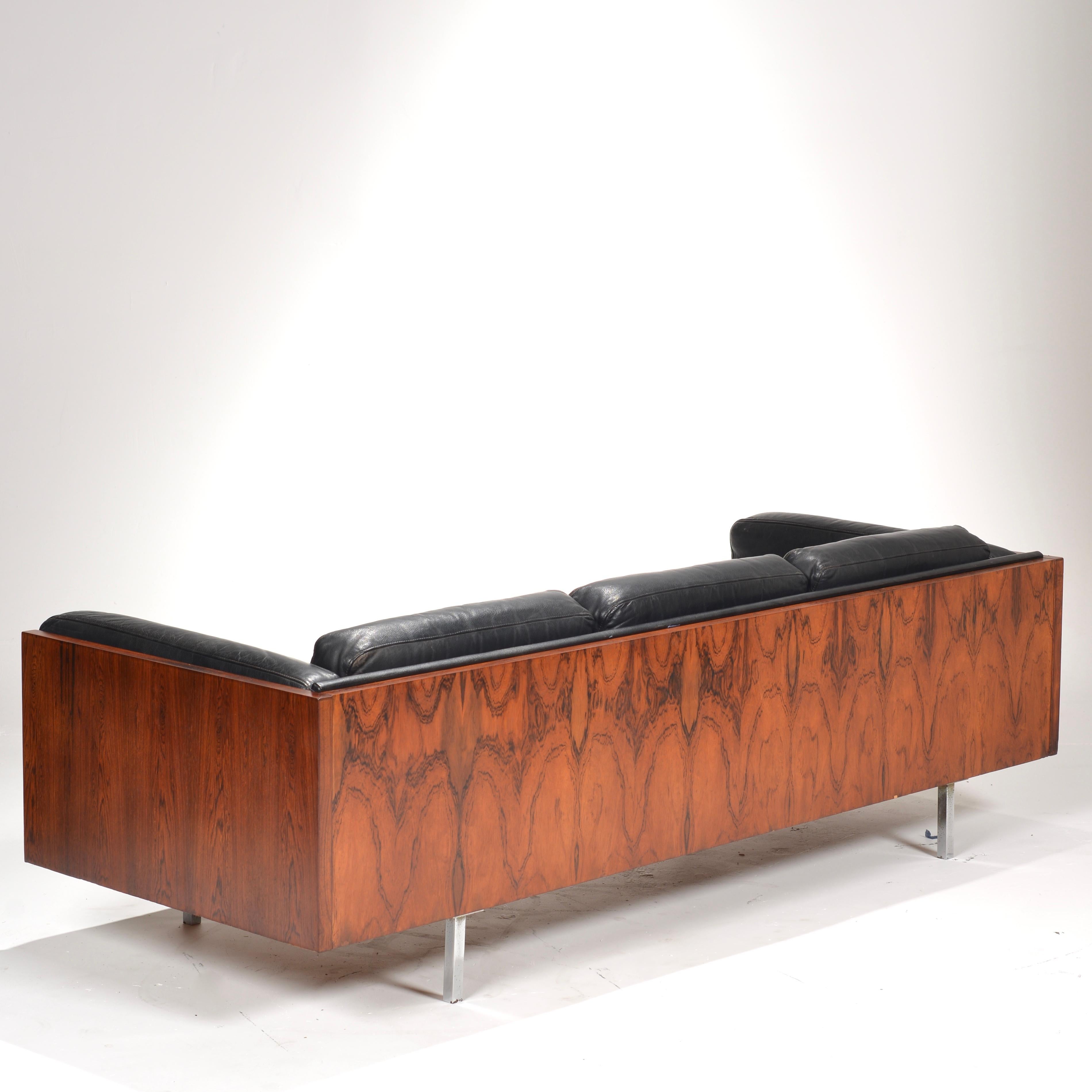 Danish Rosewood Case Sofa by Jydsk Mobelvaerk 3