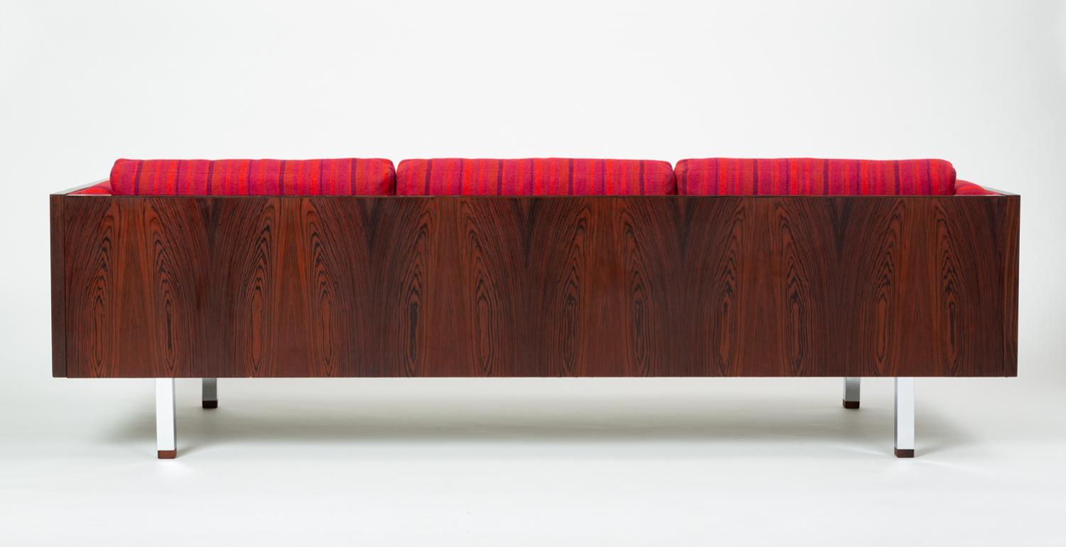 Danish Rosewood Case Sofa by Jydsk Mobelvaerk 3