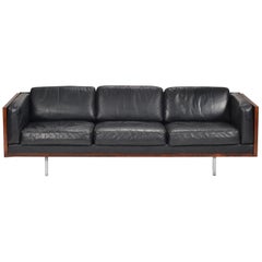 Danish Rosewood Case Sofa by Jydsk Mobelvaerk