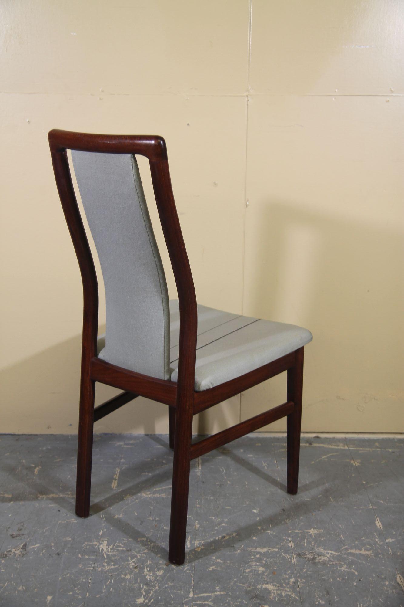 Late 20th Century Danish Rosewood Chairs For Sale