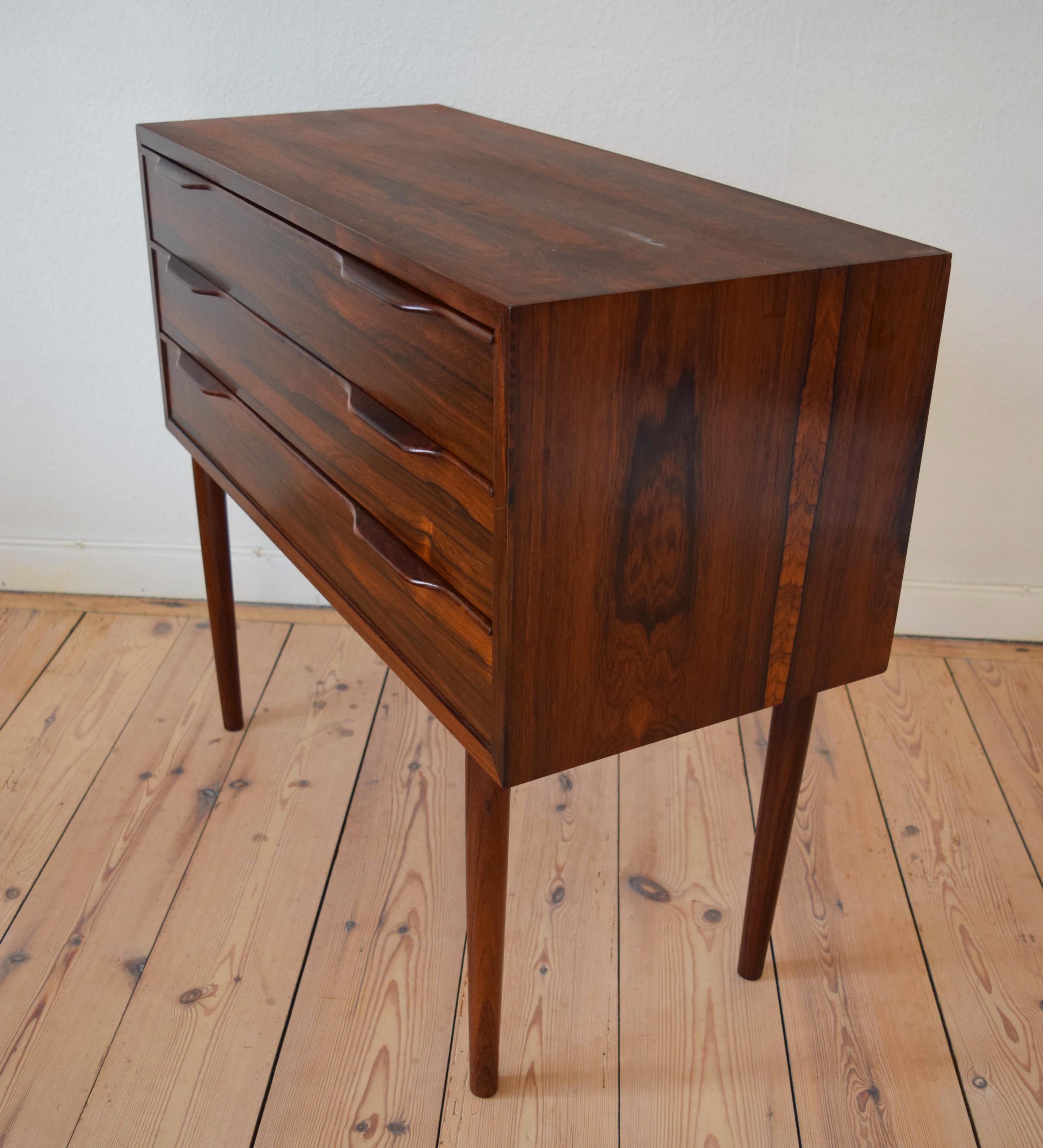 Mid-Century Modern Danish Rosewood Chest, 1960s For Sale