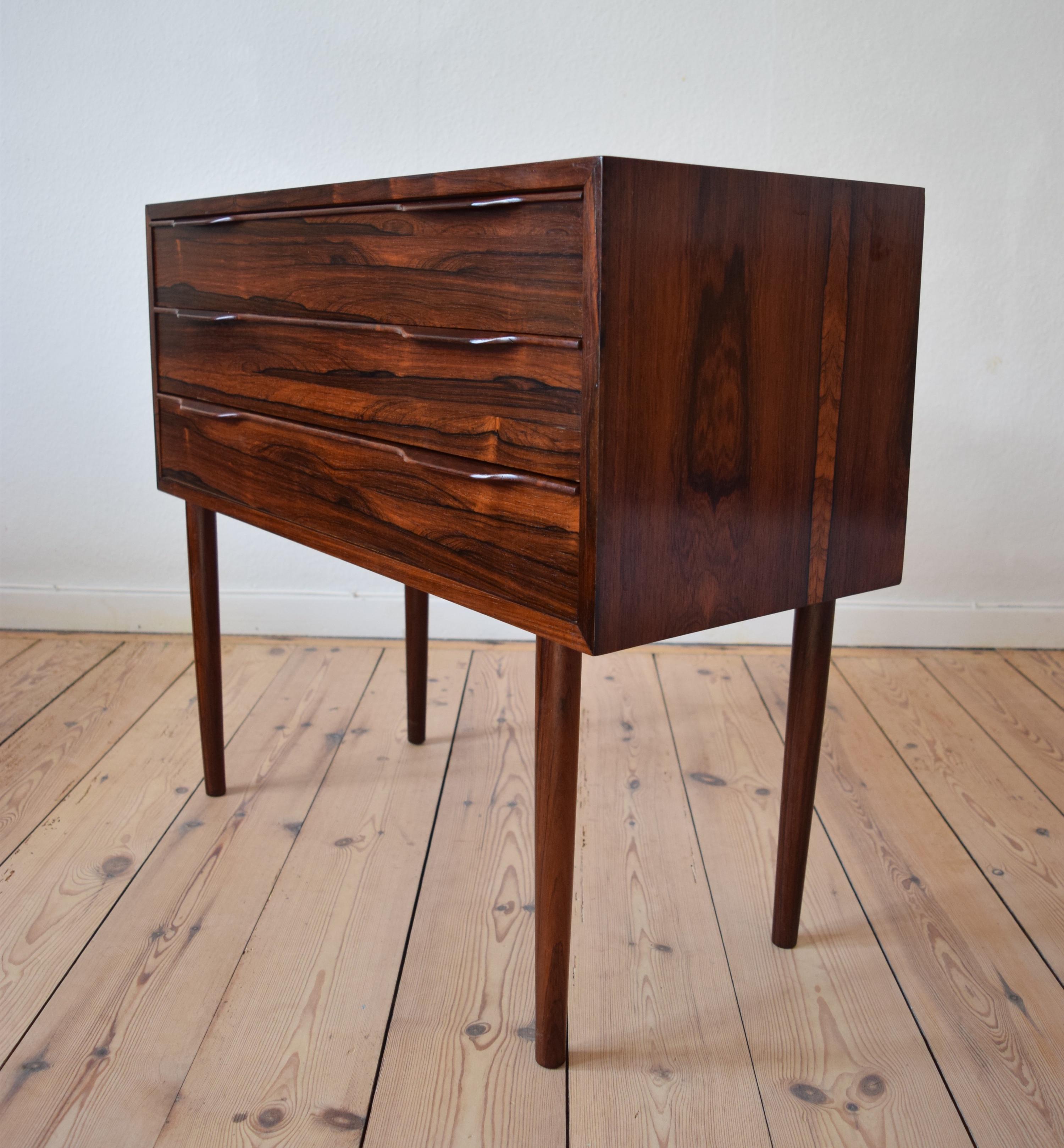 Danish Rosewood Chest, 1960s For Sale 2