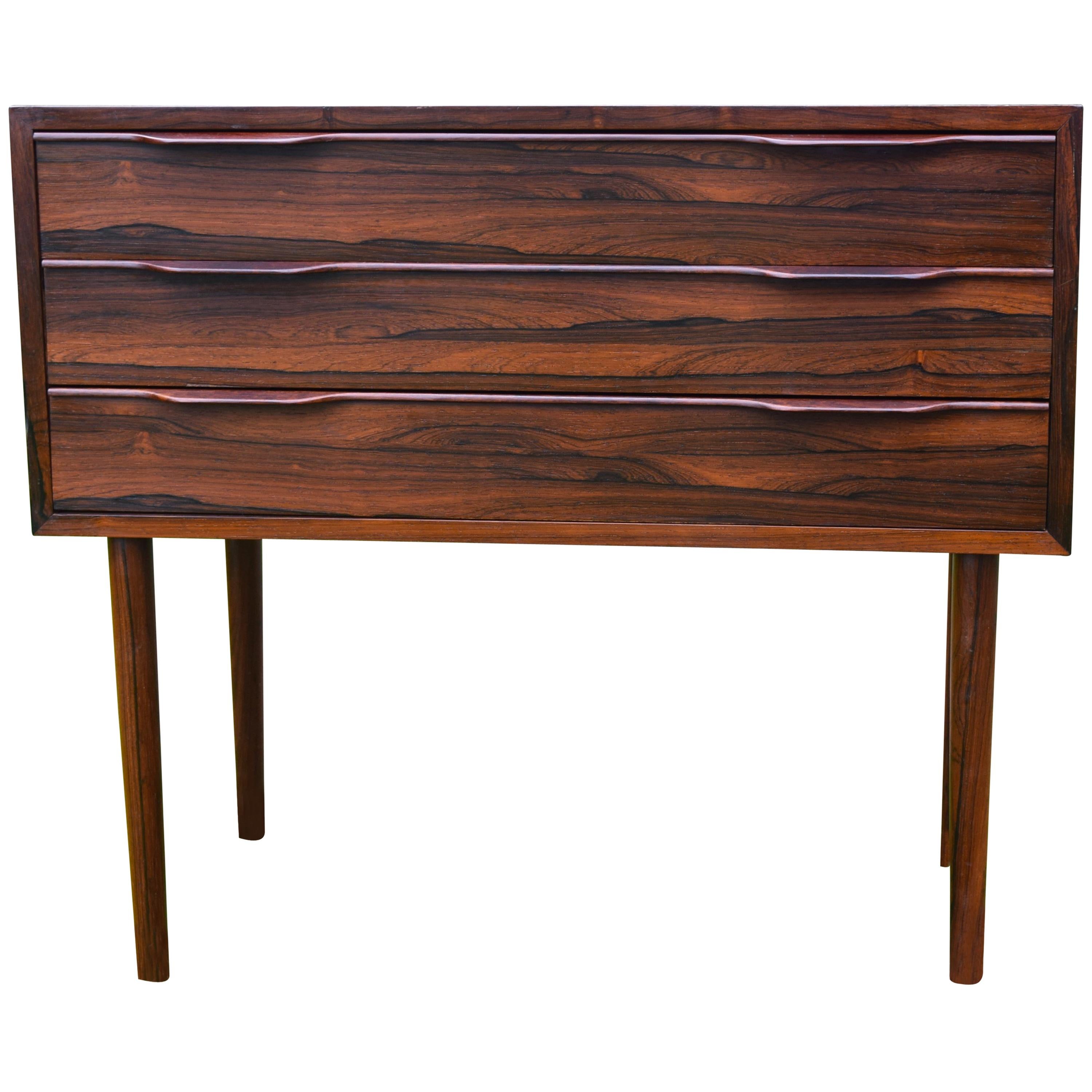 Danish Rosewood Chest, 1960s For Sale
