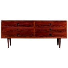 Danish Rosewood Chest of Drawers by E. Brouer for Brouer Møbelfabrik, 1960s