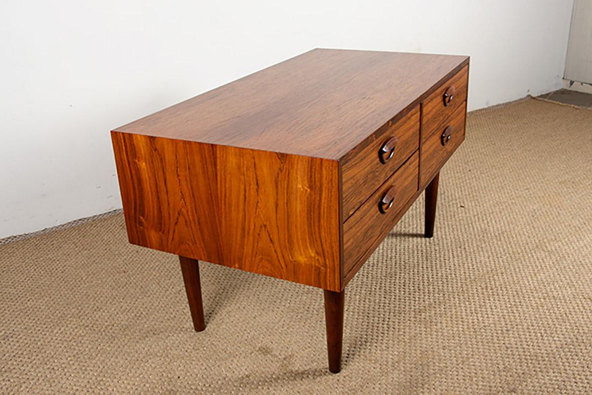 Danish Rosewood chest of drawers by Kai Kristiansen/Feldballe Møbelfabrik 1960. For Sale 5