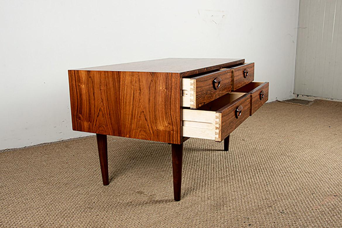 Danish Rosewood chest of drawers by Kai Kristiansen/Feldballe Møbelfabrik 1960. For Sale 3