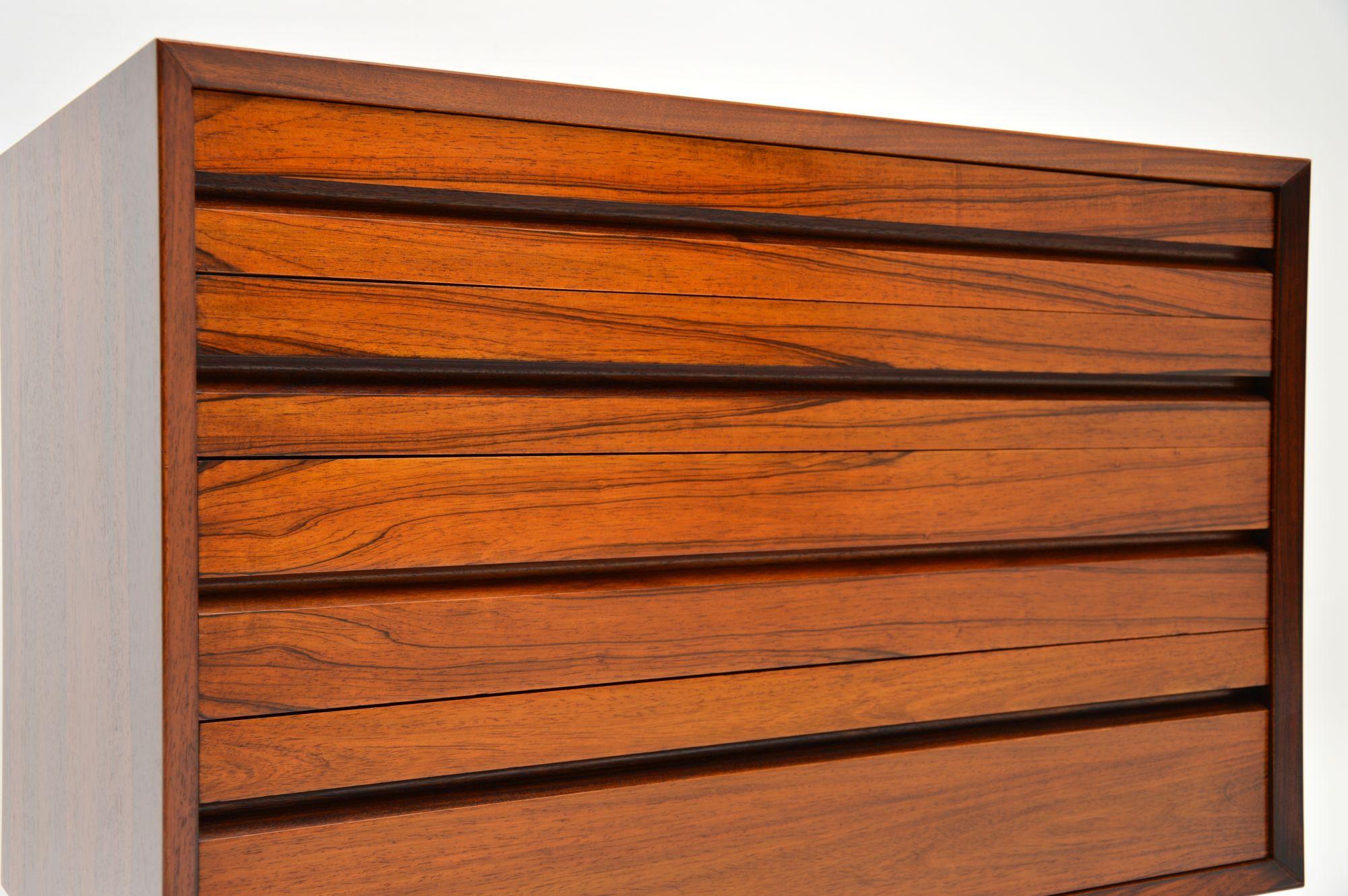20th Century Danish Rosewood Chest of Drawers by Poul Cadovious
