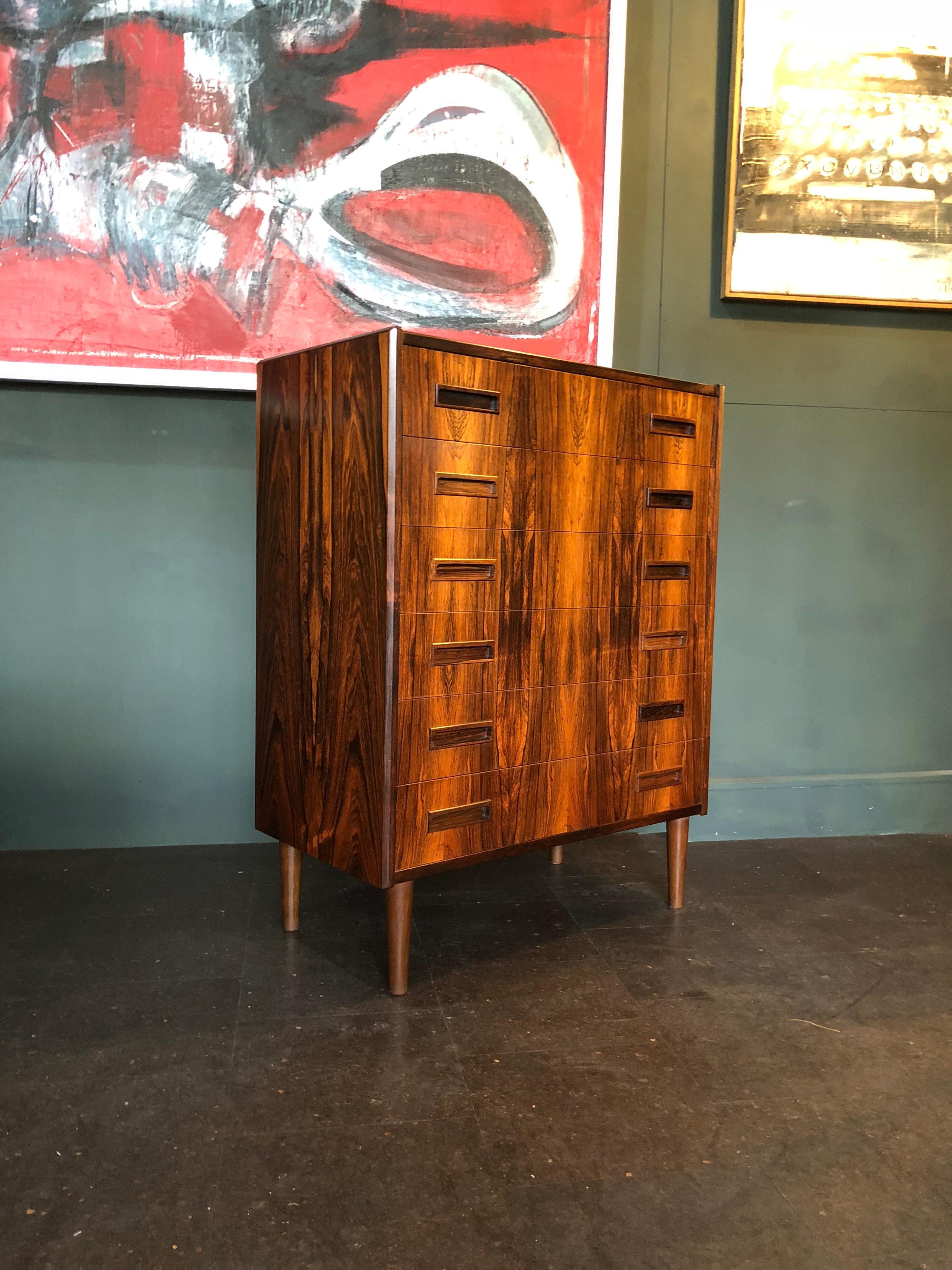 Danish Rosewood Chest of Drawers, by Westergaard 3