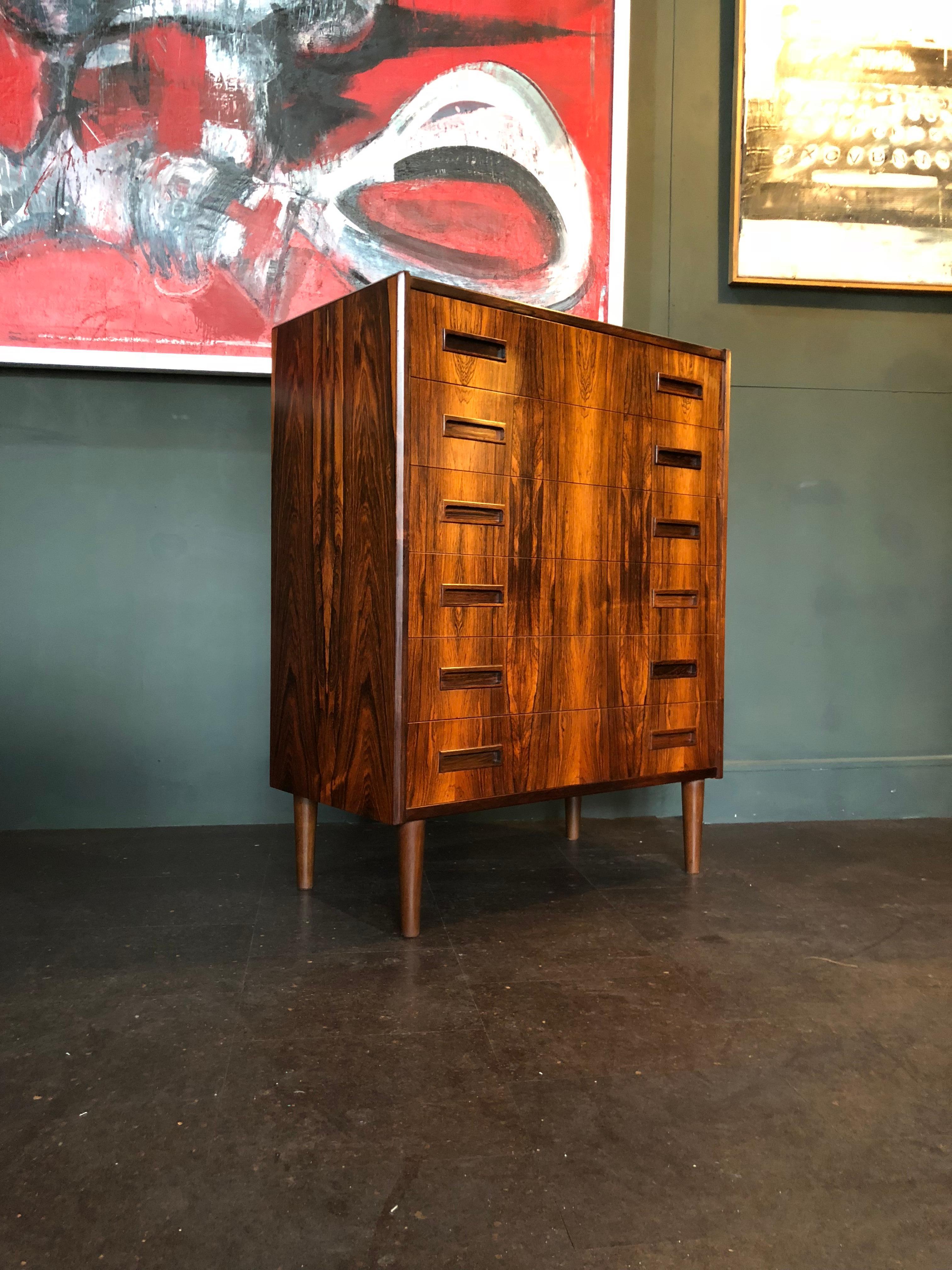 Danish Rosewood Chest of Drawers, by Westergaard 4