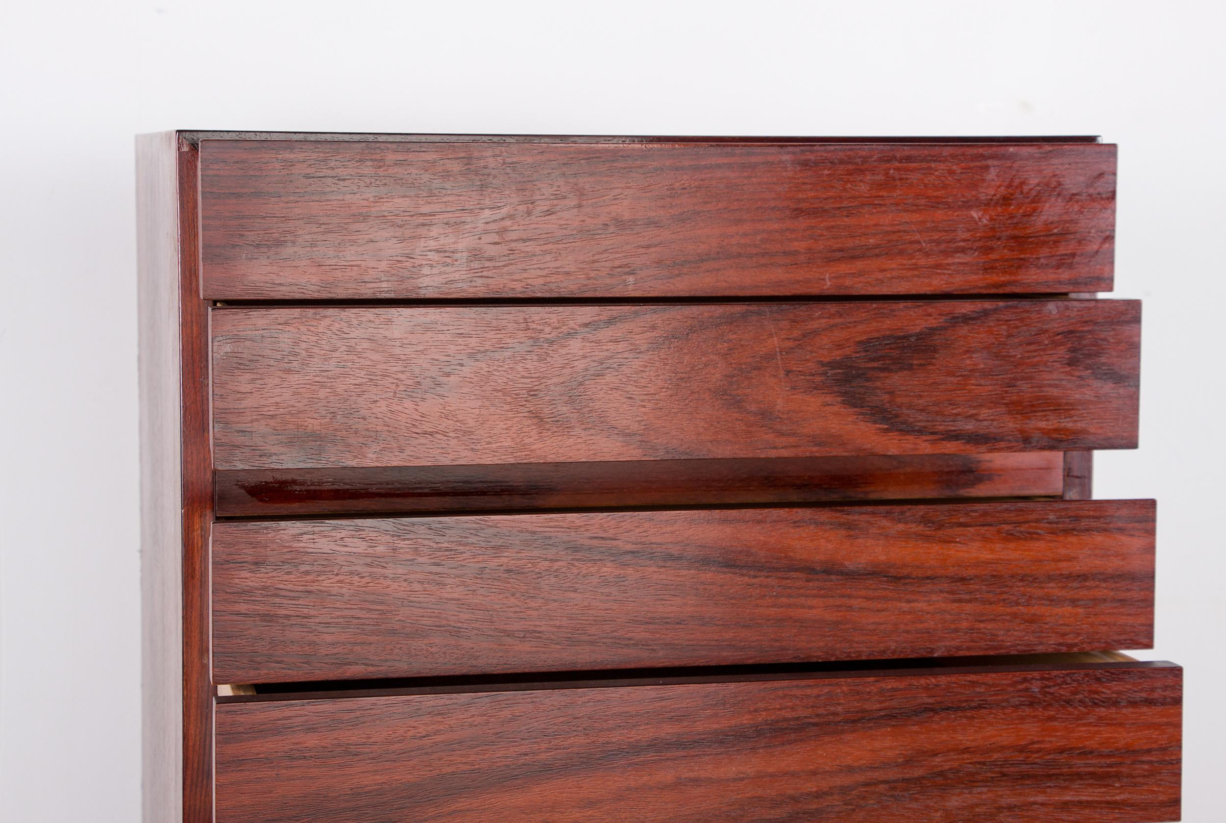 Danish Rosewood Chest of Drawers, Chiffonier Model 126 by Arne Wahl Iversen 1960 2