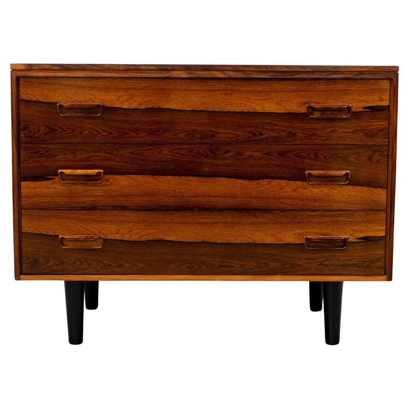 Danish Rosewood Chest of Drawers in the manner of Arne Wahl Iversen, 1960s For Sale
