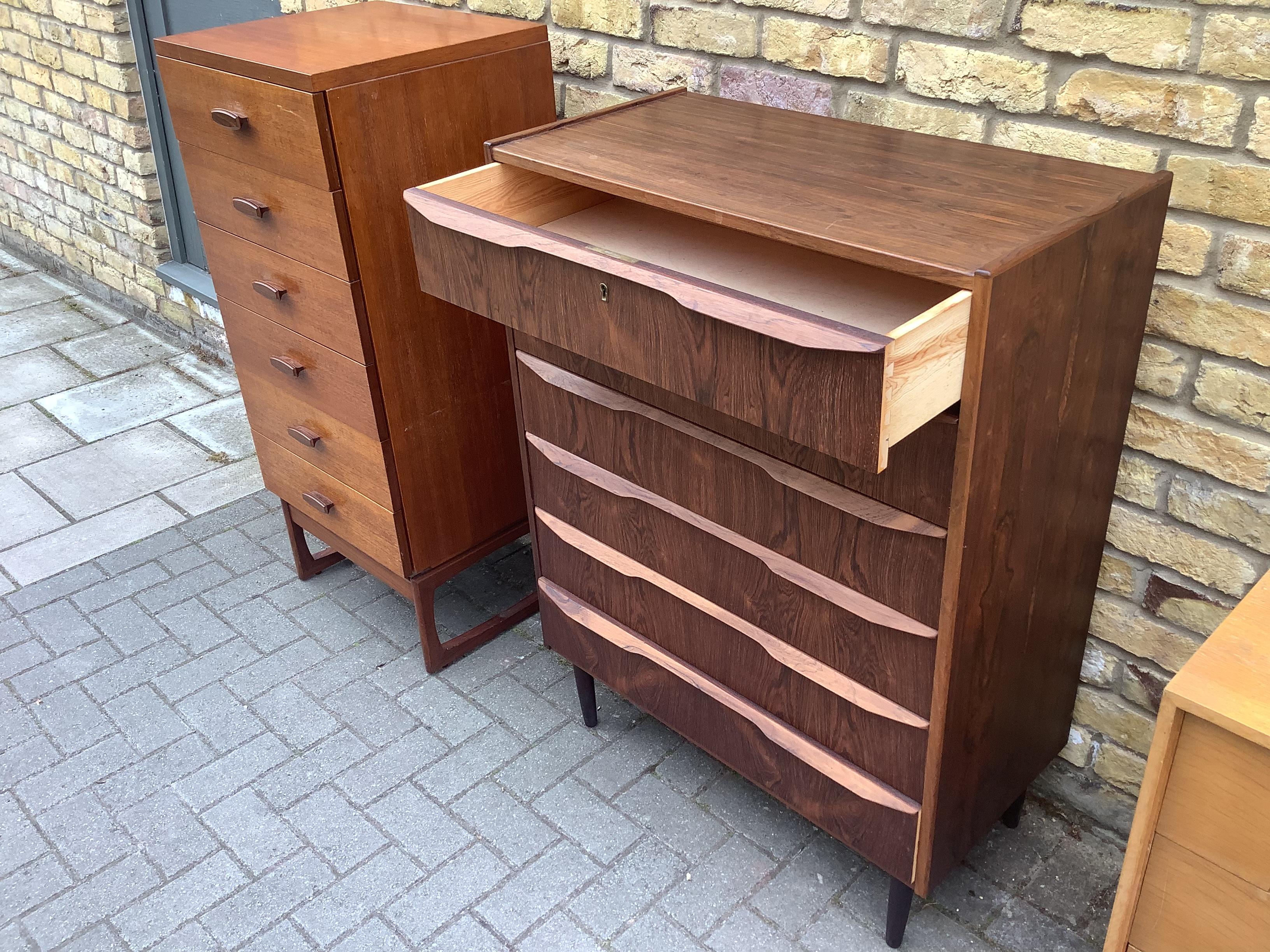 Danish Rosewood Chest of Draws by Trekanten 1960’s In Good Condition In London, Lambeth