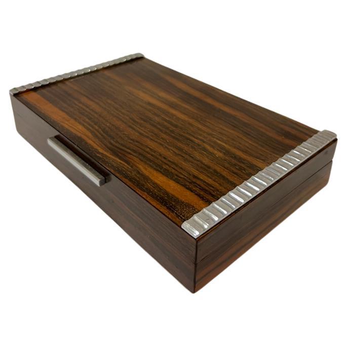 Danish rosewood cigar box For Sale