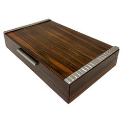 Vintage Danish rosewood cigar box