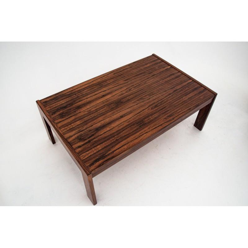 Scandinavian Modern Danish Rosewood Coffee Table, 1960s