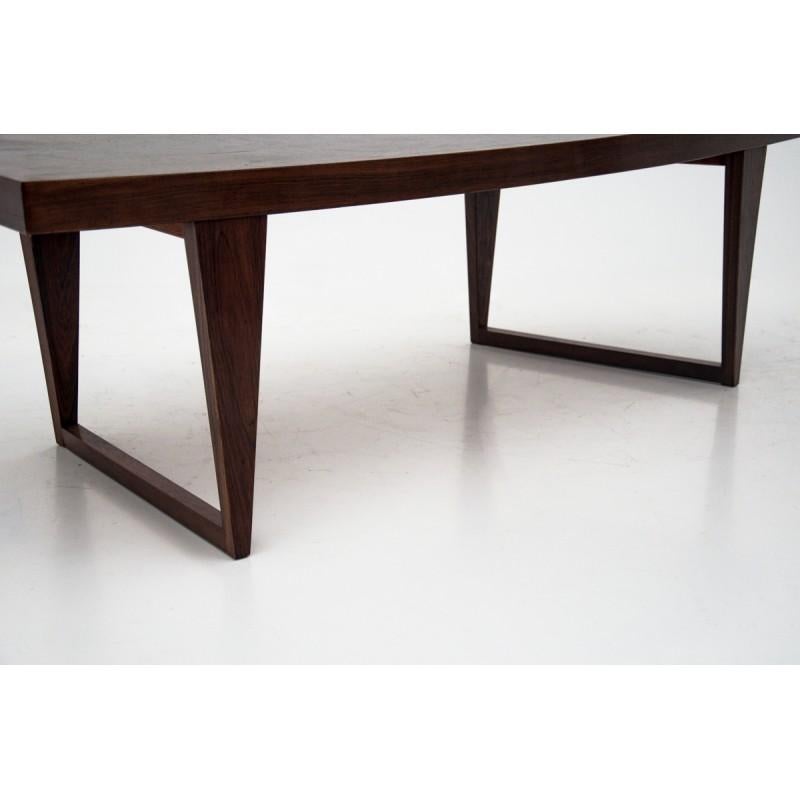 Danish Rosewood Coffee Table, 1960s In Good Condition In Chorzów, PL