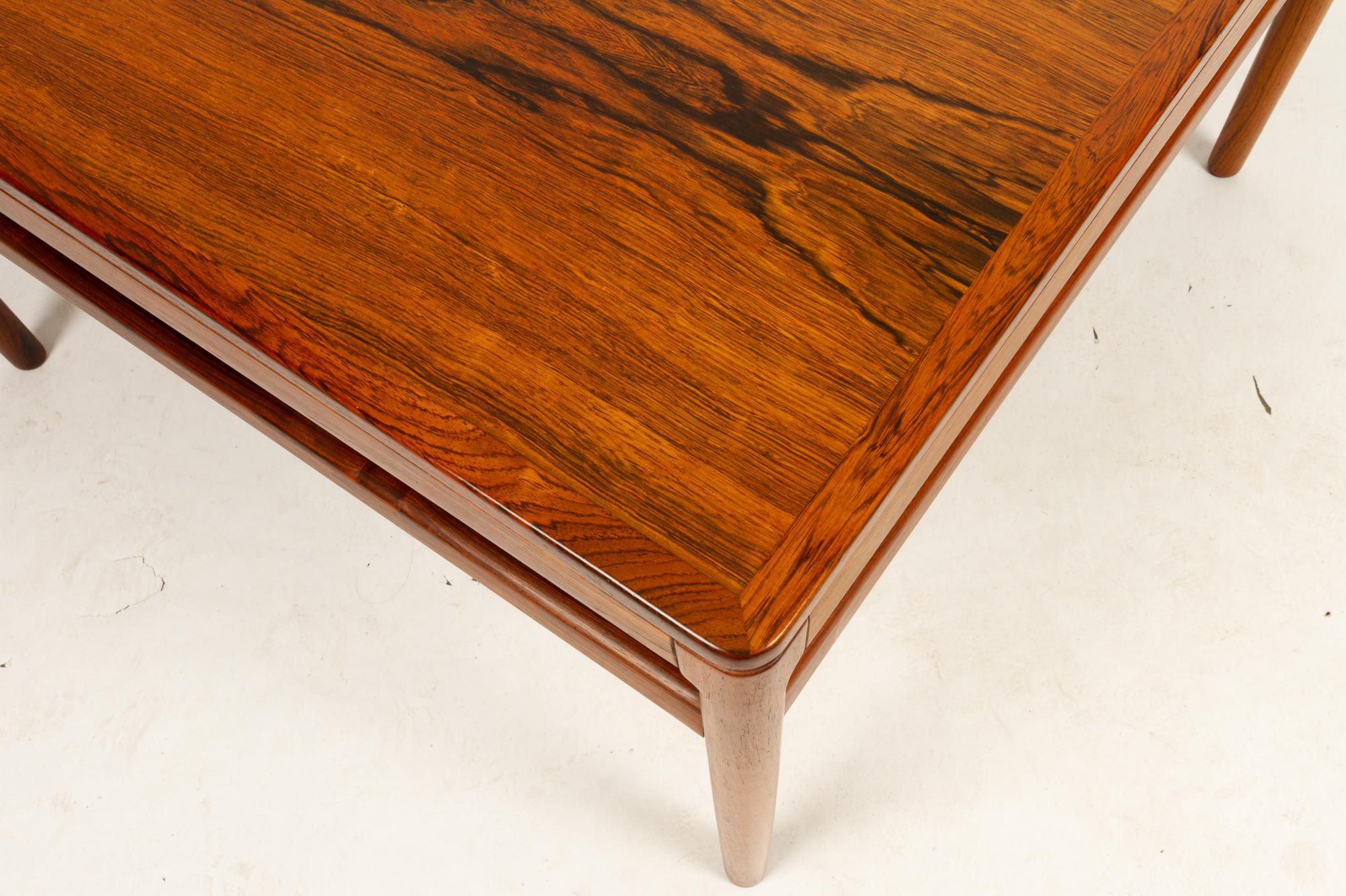 Danish Rosewood Coffee Table by Kurt Østervig, 1960s 7