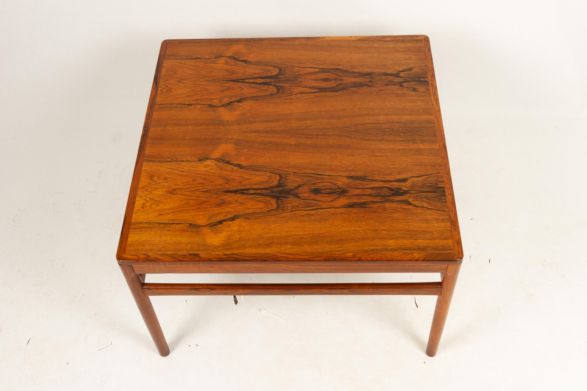 Danish Rosewood Coffee Table by Kurt Østervig, 1960s 1