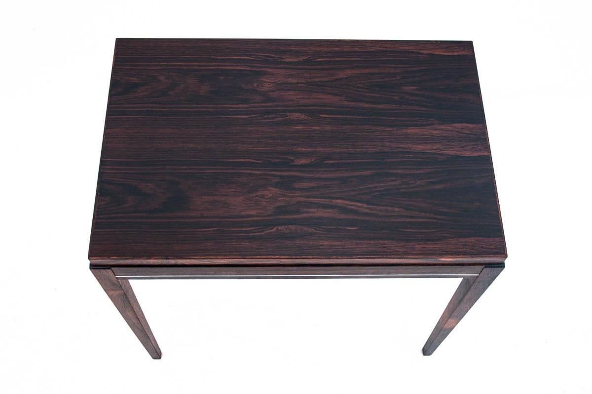 Danish Rosewood Coffee Table In Good Condition In Chorzów, PL