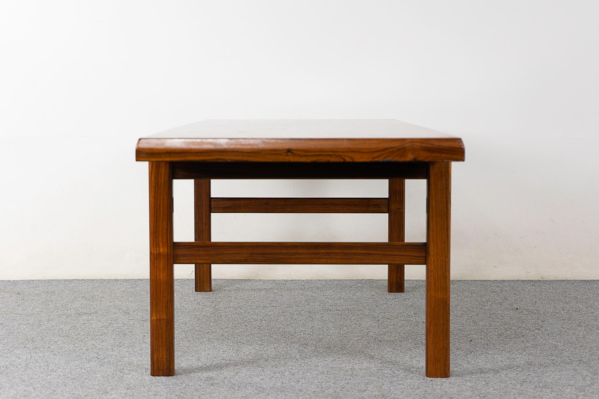 Danish Rosewood Coffee Table For Sale 2