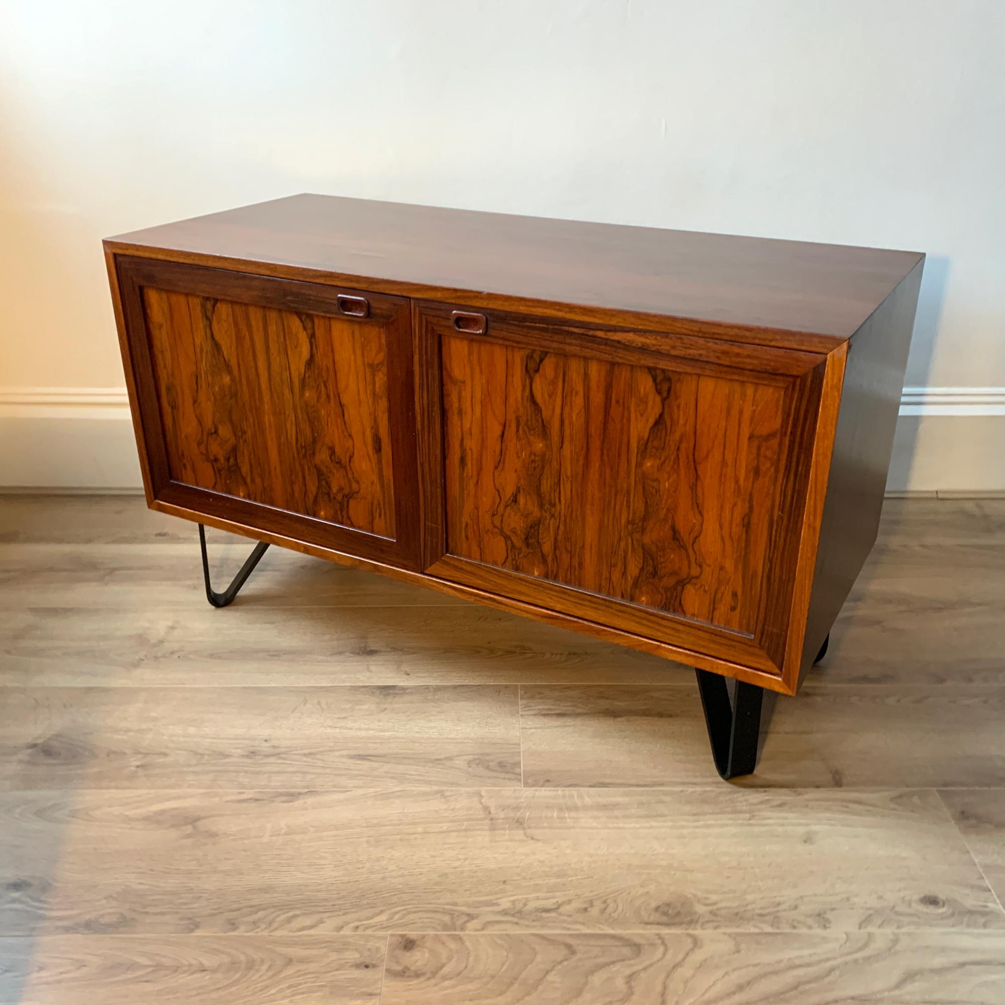 Danish Rosewood Compact Sideboard by Sejling Skabe 5