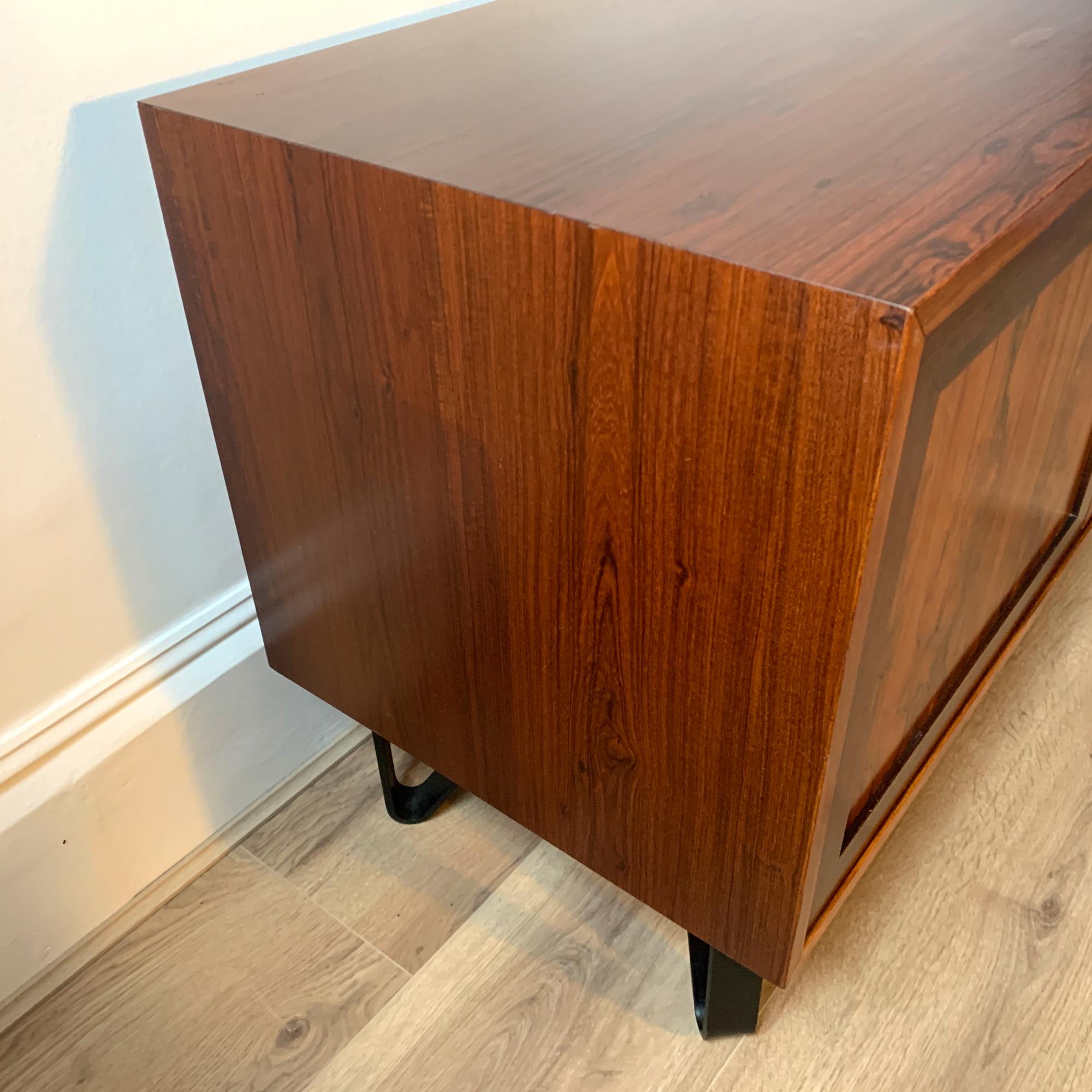 Danish Rosewood Compact Sideboard by Sejling Skabe 1