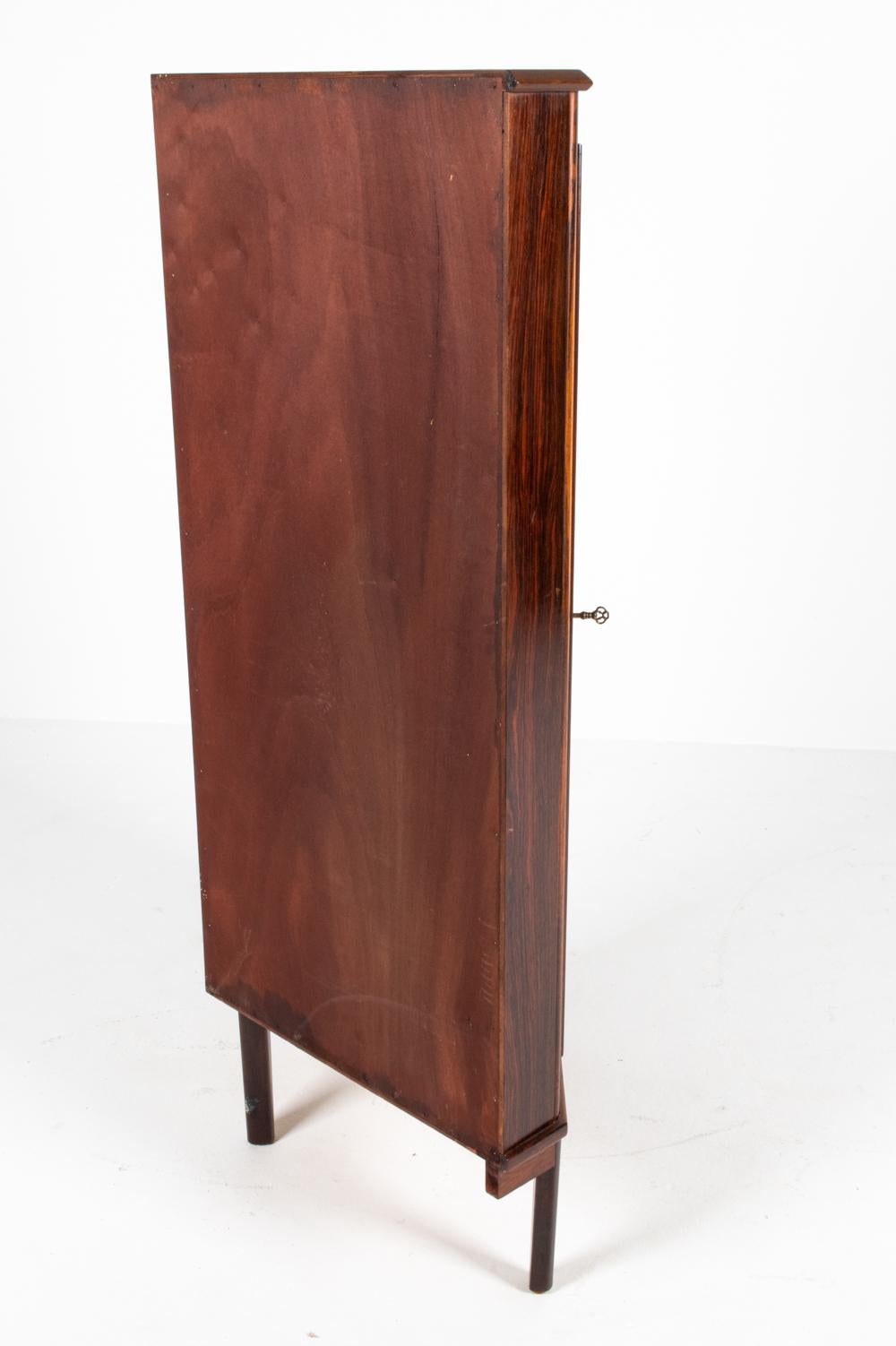 Danish Rosewood Corner Cabinet, c. 1980's For Sale 7