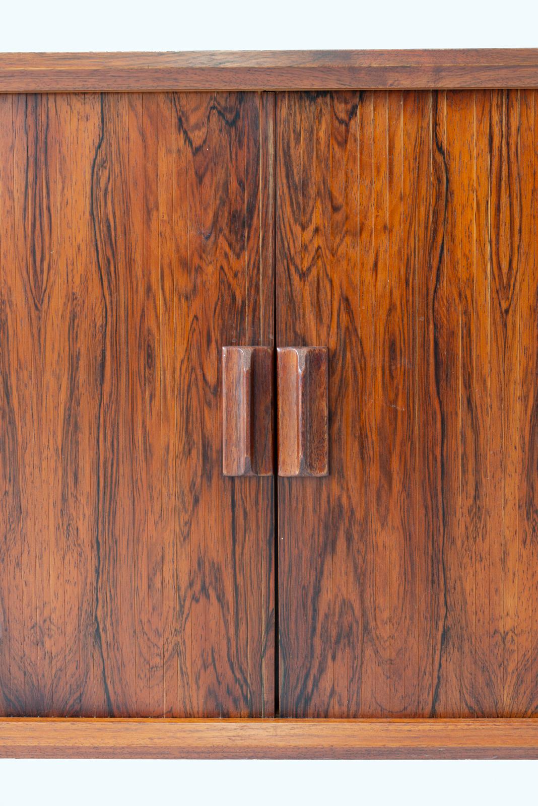 Danish Rosewood Credenza by Svend Aage Larsen for Faarup Mobelfabrik For Sale 9
