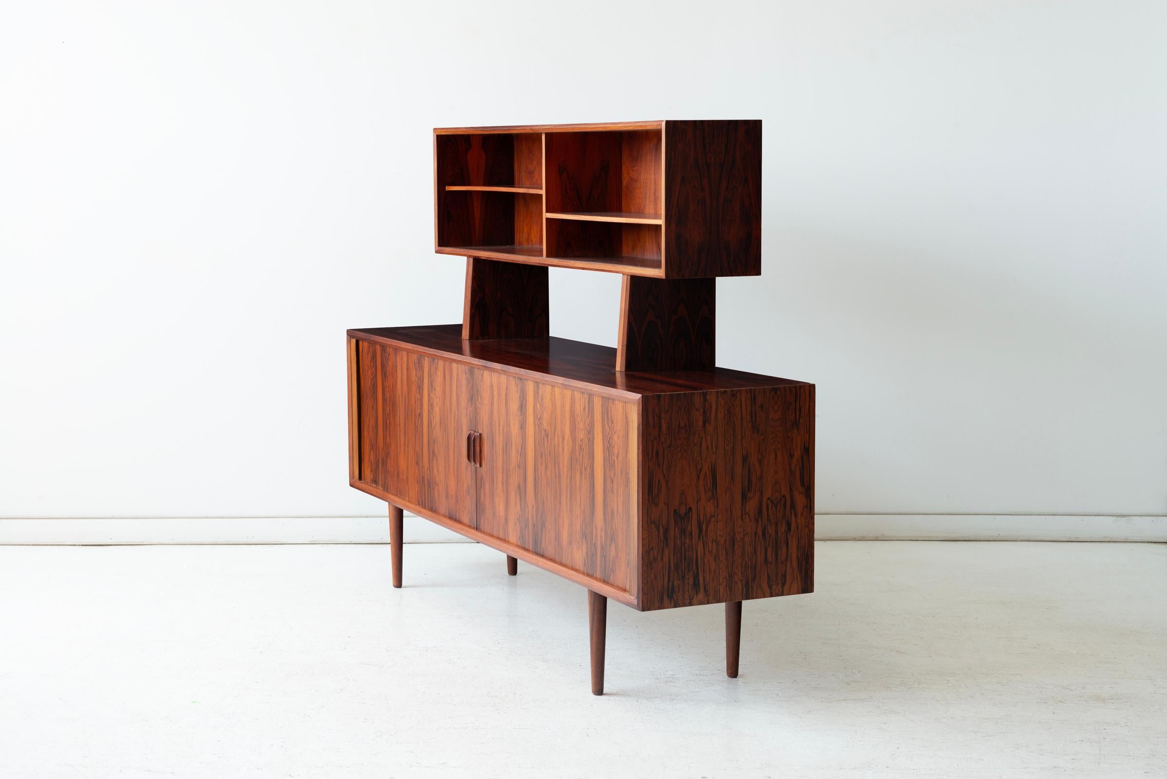 Danish Rosewood Credenza by Svend Aage Larsen for Faarup Mobelfabrik For Sale 4