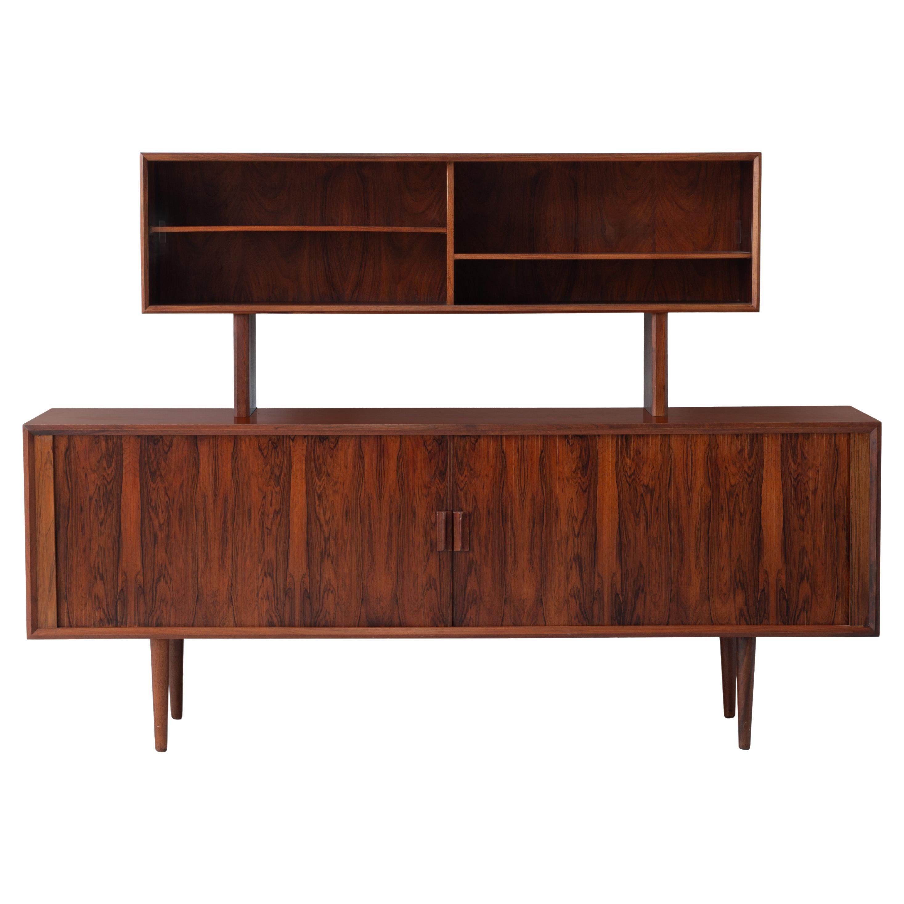 Danish Rosewood Credenza by Svend Aage Larsen for Faarup Mobelfabrik For Sale