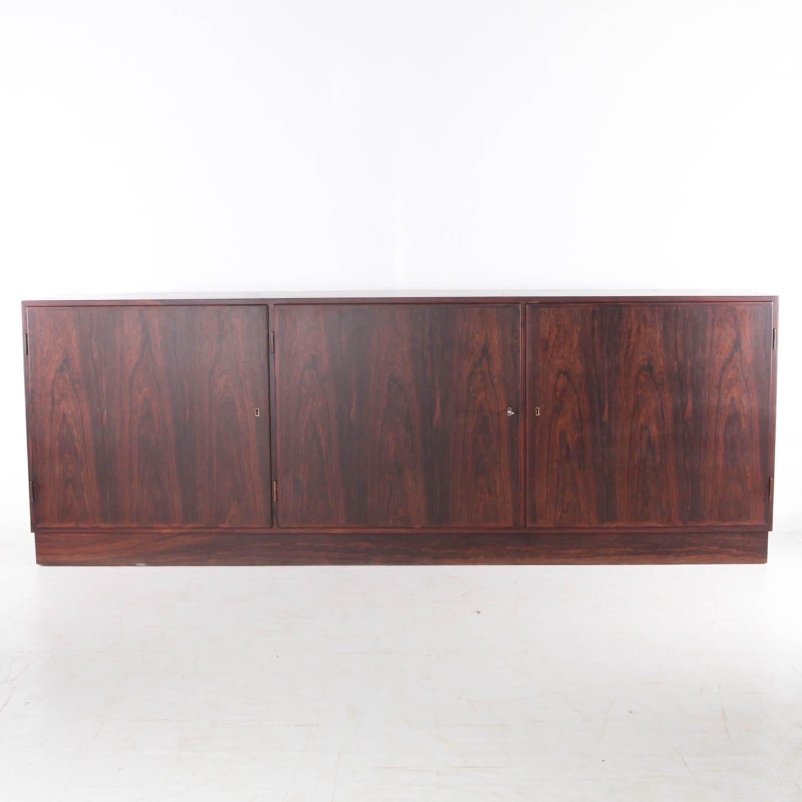 Credenza danese in palissandro in vendita 6