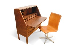 Danish Rosewood Desk/ Bureau/ Secretaire by Nils Jonsson for Møbelfabrik, 1960s