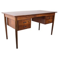 Retro Danish Rosewood Desk by Arne Vodder 1960.