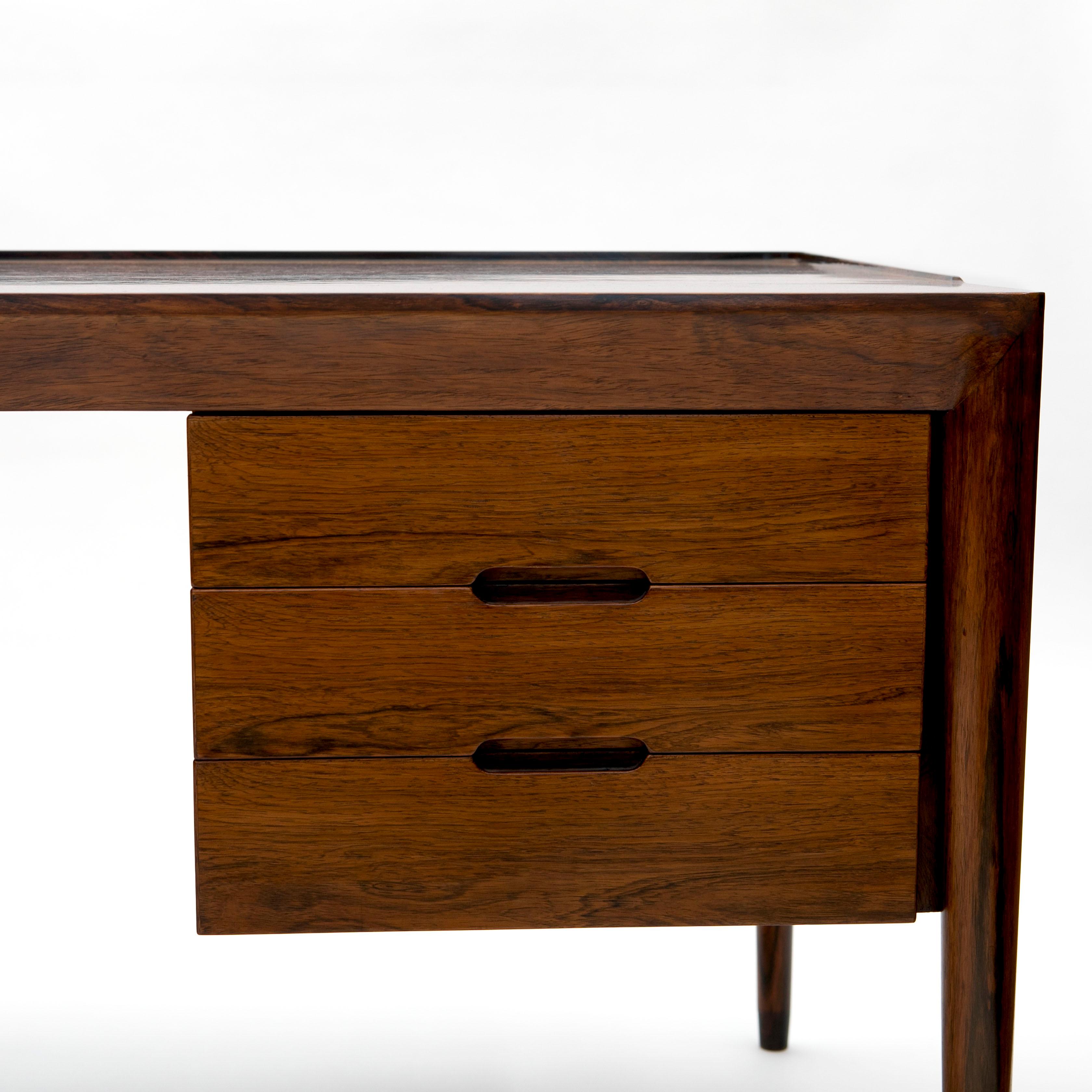 Danish Rosewood Desk by Erik Riisager Hansen 4